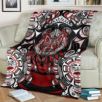 Haida Wolf Blanket Canada Indigenous Art