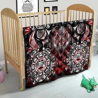 Haida Wolf Quilt Canada Indigenous Art