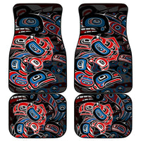 Haida Native Art Fish Car Mats Canada Indigenous Art