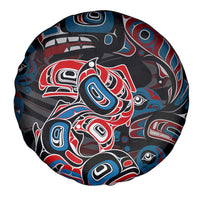 Haida Native Art Fish Spare Tire Cover Canada Indigenous Art