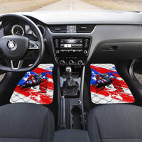 Boricua Pride Rooster Flag Puerto Rico Car Mats