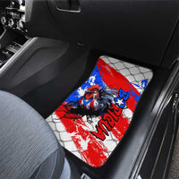 Boricua Pride Rooster Flag Puerto Rico Car Mats