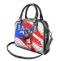Boricua Pride Rooster Flag Puerto Rico Shoulder Handbag