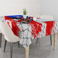 Boricua Pride Rooster Flag Puerto Rico Tablecloth