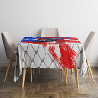 Boricua Pride Rooster Flag Puerto Rico Tablecloth