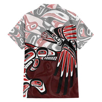 Haida Orca and Eagle Battle Family Matching Puletasi and Hawaiian Shirt Canada Pacific Northwest Tribal Art