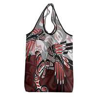 Haida Orca and Eagle Battle Grocery Bag Canada Pacific Northwest Tribal Art