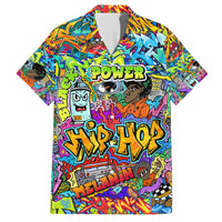 Hip Hop Graffiti Art Hawaiian Shirt Black Power - Wonder Print Shop