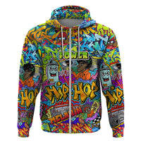 Hip Hop Graffiti Art Hoodie Black Power - Wonder Print Shop