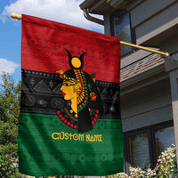 Personalized Queen In Pan-African Colors Garden Flag Egyptian Beautiful Goddess - Wonder Print Shop