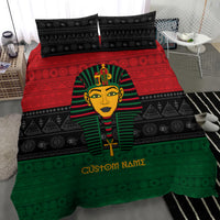 Personalized Pharaoh In Pan-African Colors Bedding Set Ancient Egypt - Wonder Print Shop