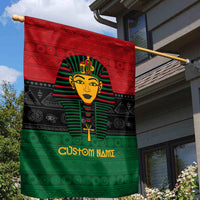 Personalized Pharaoh In Pan-African Colors Garden Flag Ancient Egypt - Wonder Print Shop
