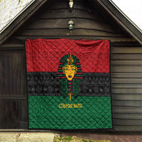 Personalized Pharaoh In Pan-African Colors Quilt Ancient Egypt - Wonder Print Shop