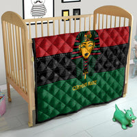 Personalized Pharaoh In Pan-African Colors Quilt Ancient Egypt - Wonder Print Shop