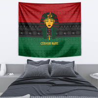 Personalized Pharaoh In Pan-African Colors Tapestry Ancient Egypt - Wonder Print Shop