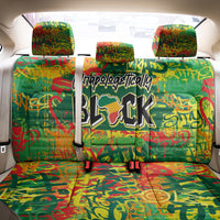 Personalized Colorful African Unapologetically Black Back Car Seat Cover - Wonder Print Shop
