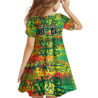 Personalized Colorful African Unapologetically Black Family Matching Puletasi and Hawaiian Shirt - Wonder Print Shop