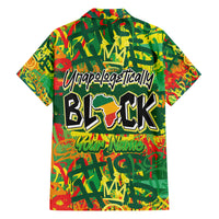 Personalized Colorful African Unapologetically Black Family Matching Summer Maxi Dress and Hawaiian Shirt - Wonder Print Shop