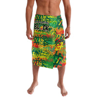 Personalized Colorful African Unapologetically Black Lavalava - Wonder Print Shop