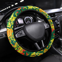 Colorful African Unapologetically Black Steering Wheel Cover - Wonder Print Shop