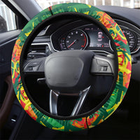Colorful African Unapologetically Black Steering Wheel Cover - Wonder Print Shop