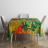 Personalized Colorful African Unapologetically Black Tablecloth - Wonder Print Shop