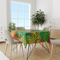 Personalized Colorful African Unapologetically Black Tablecloth - Wonder Print Shop