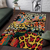 Africa Animal Pattern Area Rug - Wonder Print Shop