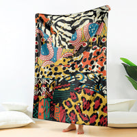 Africa Animal Pattern Blanket