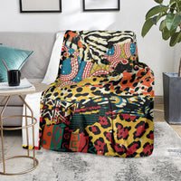 Africa Animal Pattern Blanket