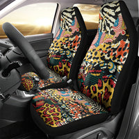 Africa Animal Pattern Car Seat Cover - Wonder Print Shop
