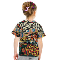 Africa Animal Pattern Kid T Shirt - Wonder Print Shop