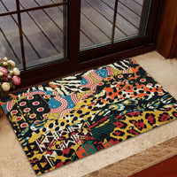 Africa Animal Pattern Rubber Doormat - Wonder Print Shop
