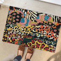 Africa Animal Pattern Rubber Doormat - Wonder Print Shop