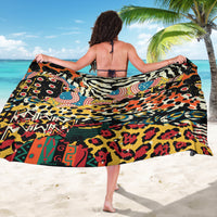 Africa Animal Pattern Sarong - Wonder Print Shop
