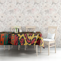 Africa Animal Pattern Tablecloth - Wonder Print Shop