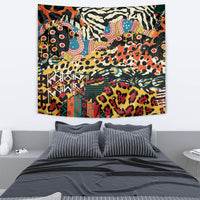 Africa Animal Pattern Tapestry - Wonder Print Shop