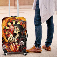 Skull Darts Luggage Cover Death In Fire