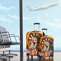 Skull Darts Luggage Cover Death In Fire