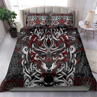 Celtic Wolf Fenrir Vikings Bedding Set Norse Mythology - Wonder Print Shop