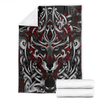 Celtic Wolf Fenrir Vikings Blanket Norse Mythology