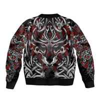 Celtic Wolf Fenrir Vikings Bomber Jacket Norse Mythology - Wonder Print Shop