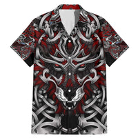 Celtic Wolf Fenrir Vikings Family Matching Mermaid Dress and Hawaiian Shirt Norse Mythology - Wonder Print Shop