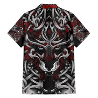Celtic Wolf Fenrir Vikings Family Matching Puletasi and Hawaiian Shirt Norse Mythology - Wonder Print Shop