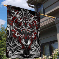 Celtic Wolf Fenrir Vikings Garden Flag Norse Mythology - Wonder Print Shop