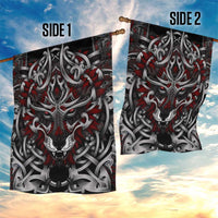 Celtic Wolf Fenrir Vikings Garden Flag Norse Mythology - Wonder Print Shop