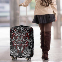 Celtic Wolf Fenrir Vikings Luggage Cover Norse Mythology - Wonder Print Shop
