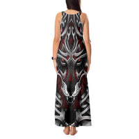 Celtic Wolf Fenrir Vikings Tank Maxi Dress Norse Mythology - Wonder Print Shop