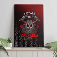 Victory Or Valhalla Canvas Wall Art Viking - Wonder Print Shop