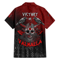 Victory Or Valhalla Family Matching Puletasi and Hawaiian Shirt Viking - Wonder Print Shop